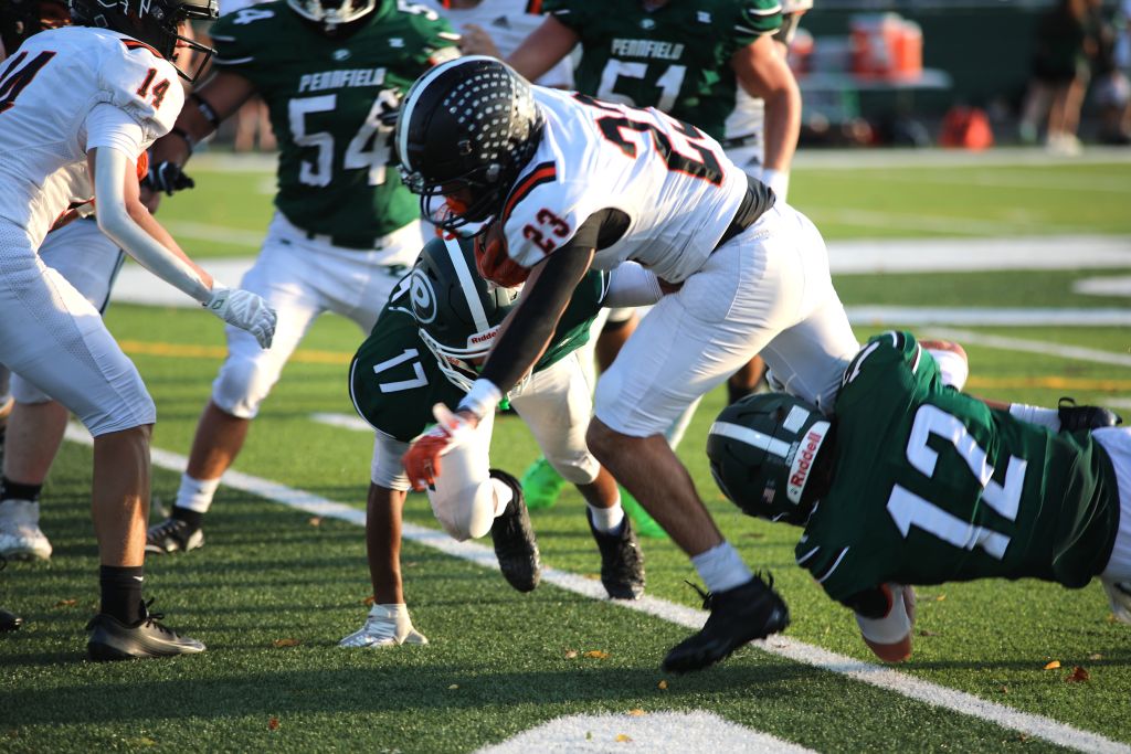 Sturgis snaps losing streak, beats Pennfield 27-8